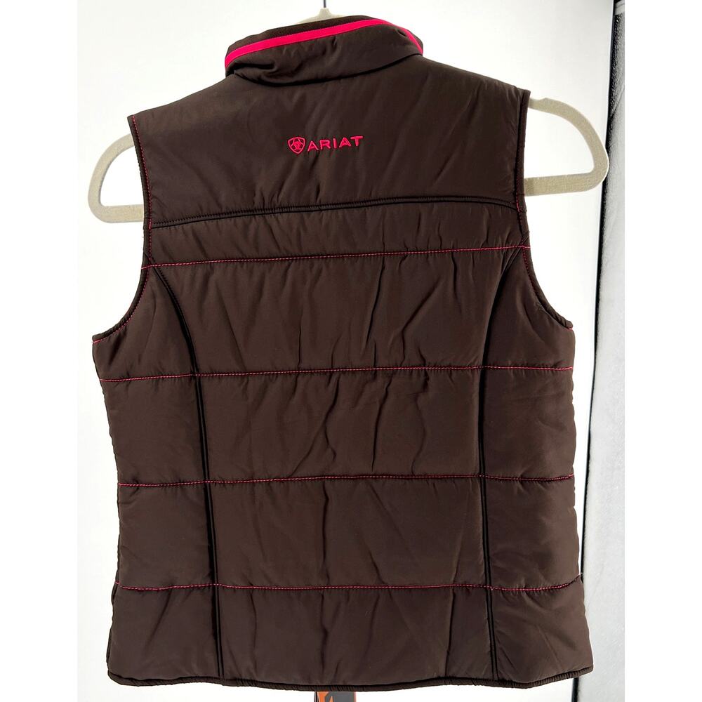 Ariat Kids XL Reversible Equestrian Laurel Vest NWT - Picture 6 of 6